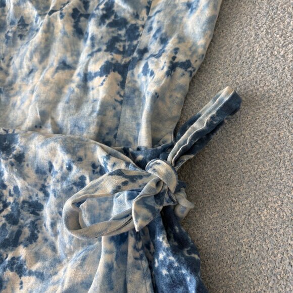 Reformation Tie-Dye Blue Mini Dress - Picture 6 of 6